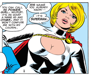 Illustration for article titled In Defense of Power Girl's Cleavage Window